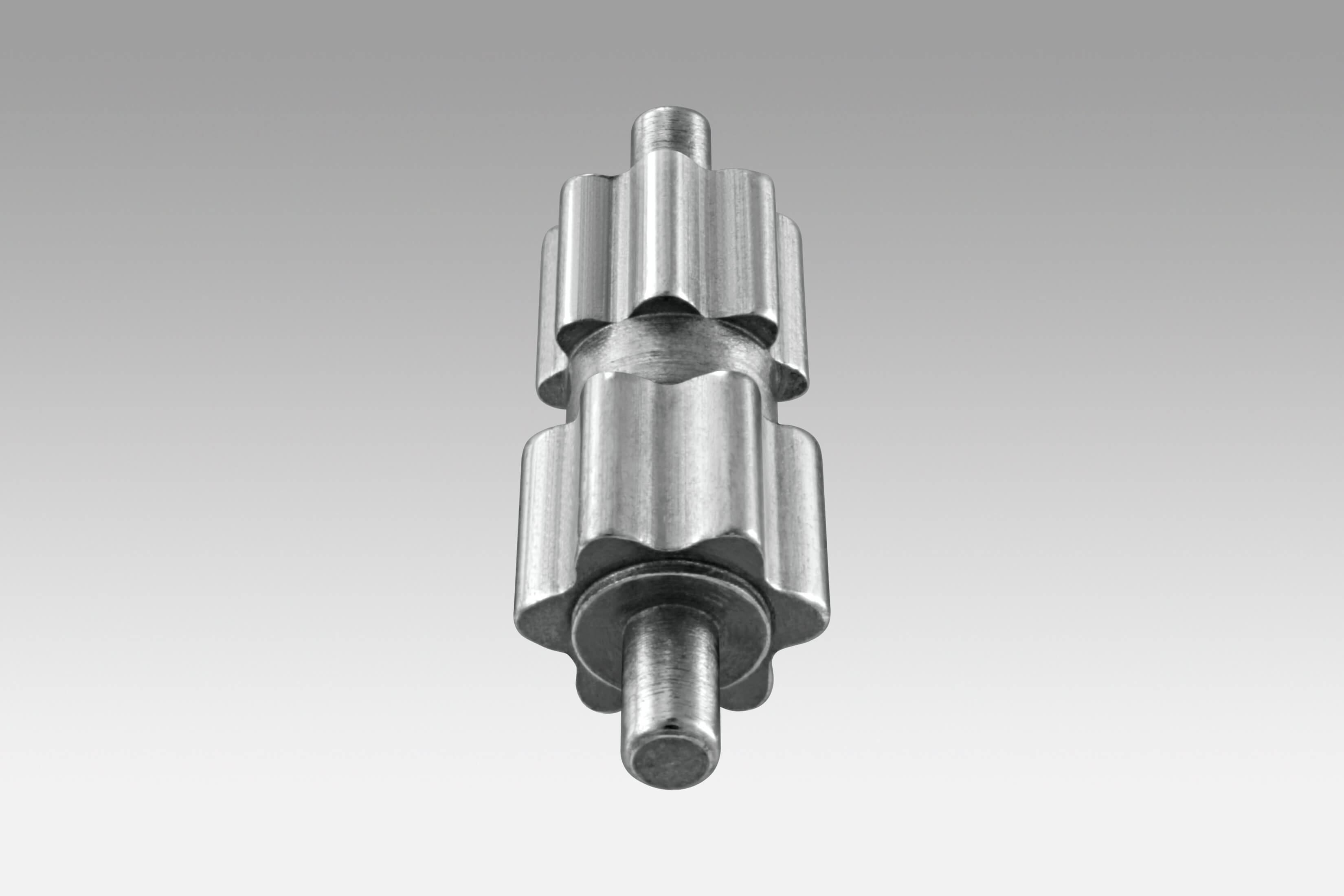 : Double gearing - Swiss supplier and manufacturer for medical micro-turning parts